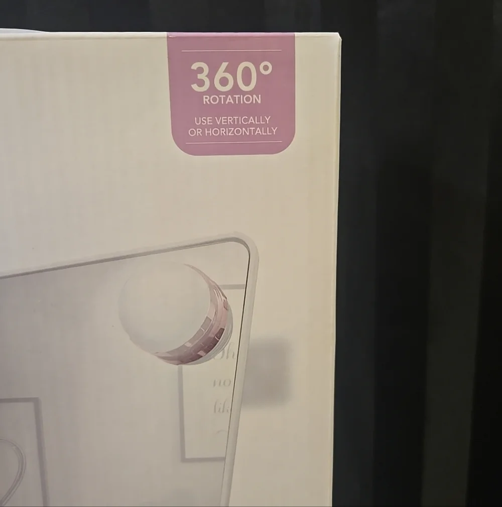 Olivia Rose Hollywood 4 LED Light Vanity Mirror 360° Rotation Smart Touch Sensor